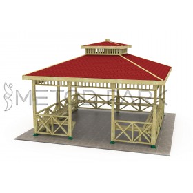 12 K Square Gazebo